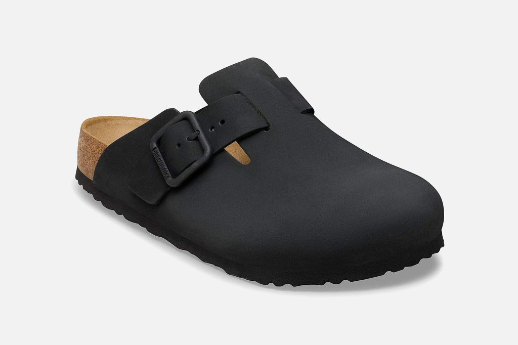 BOSTON NUB WIRE BUCKLE BLACK NARROW