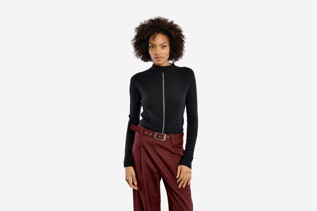 PULL LILI STRASS BLACK