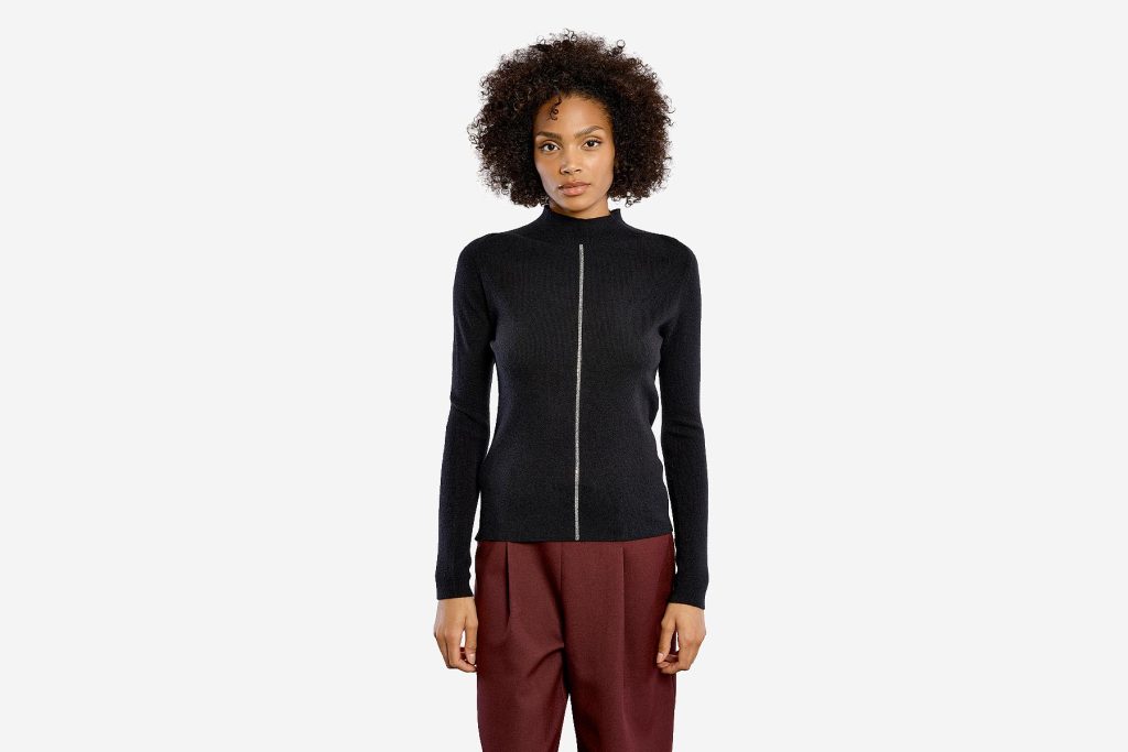 PULL LILI STRASS BLACK