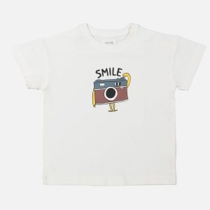 TSHIRT FILOU KODAK ECRU - Image 1