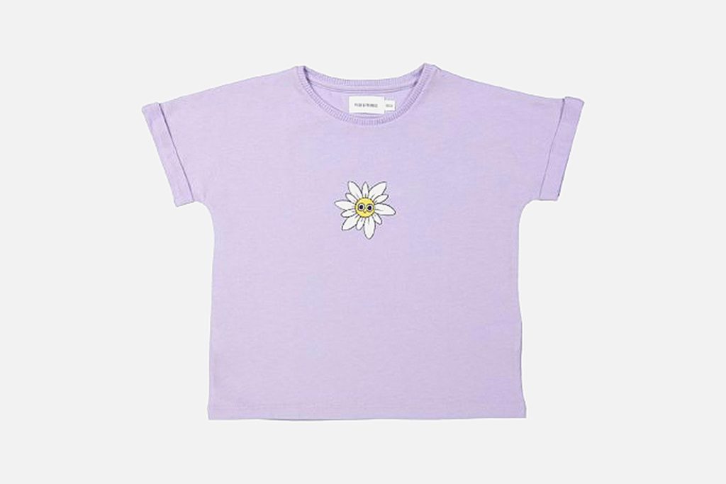 TSHIRT FILOU EDELWEISS LILA