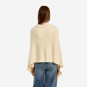 PONCHO TRICO ECRU - Image 2