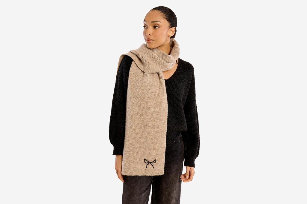 ECHARPE TRICO BEIGE