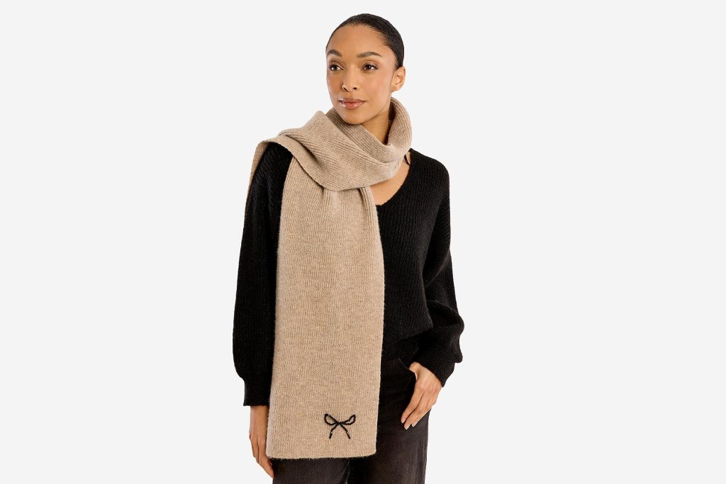 ECHARPE TRICO BEIGE