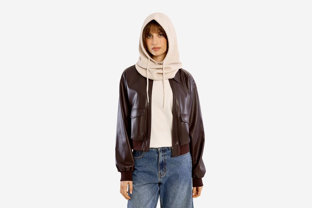 HOODIES TRICO ECRU