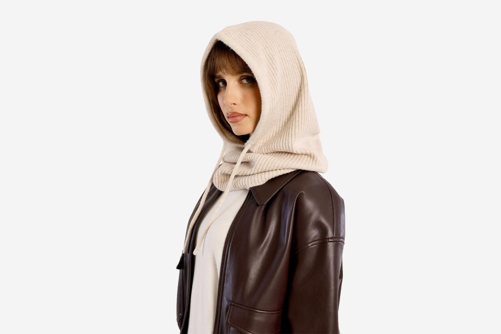 HOODIES TRICO ECRU
