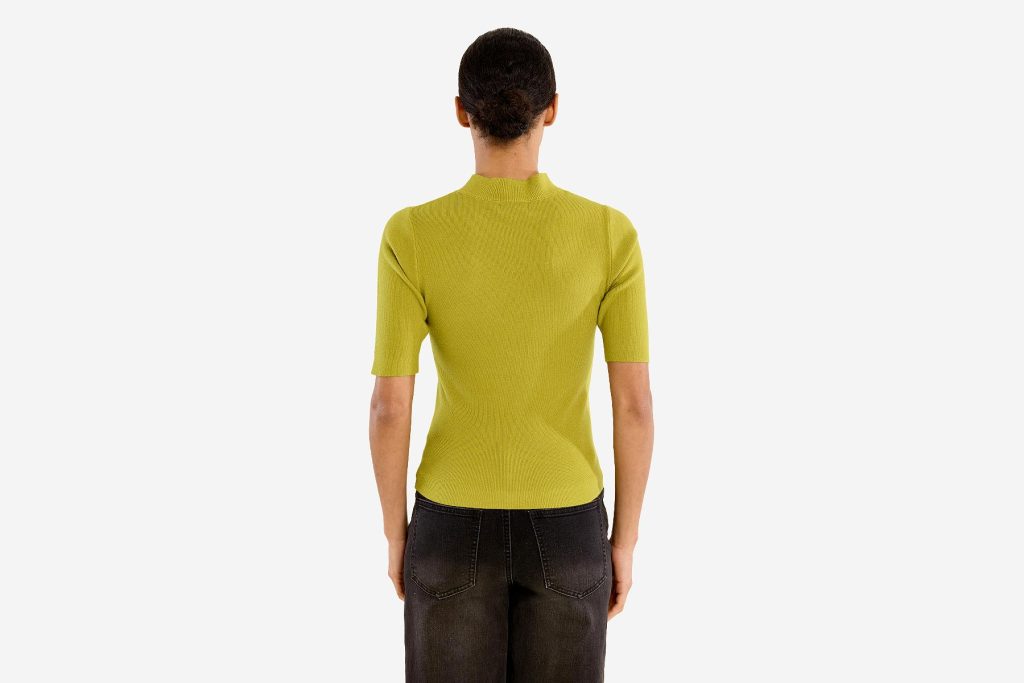PULL MOLLY COL ROULE OLIVE GREEN