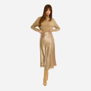 JUPE SATIN OR - Image 3