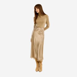 JUPE SATIN OR - Image 4
