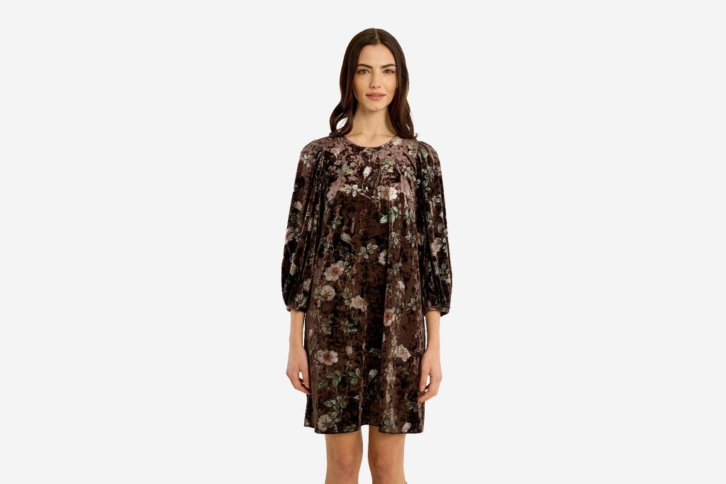 ROBE TRICO MARRON