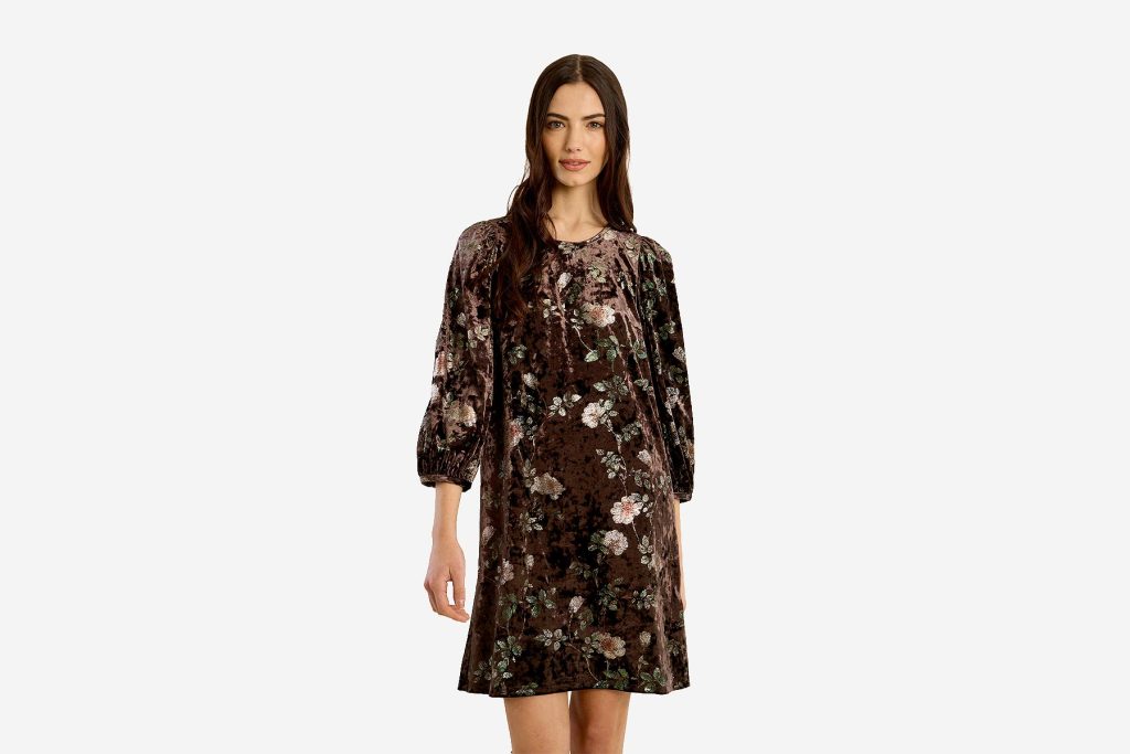 ROBE TRICO MARRON