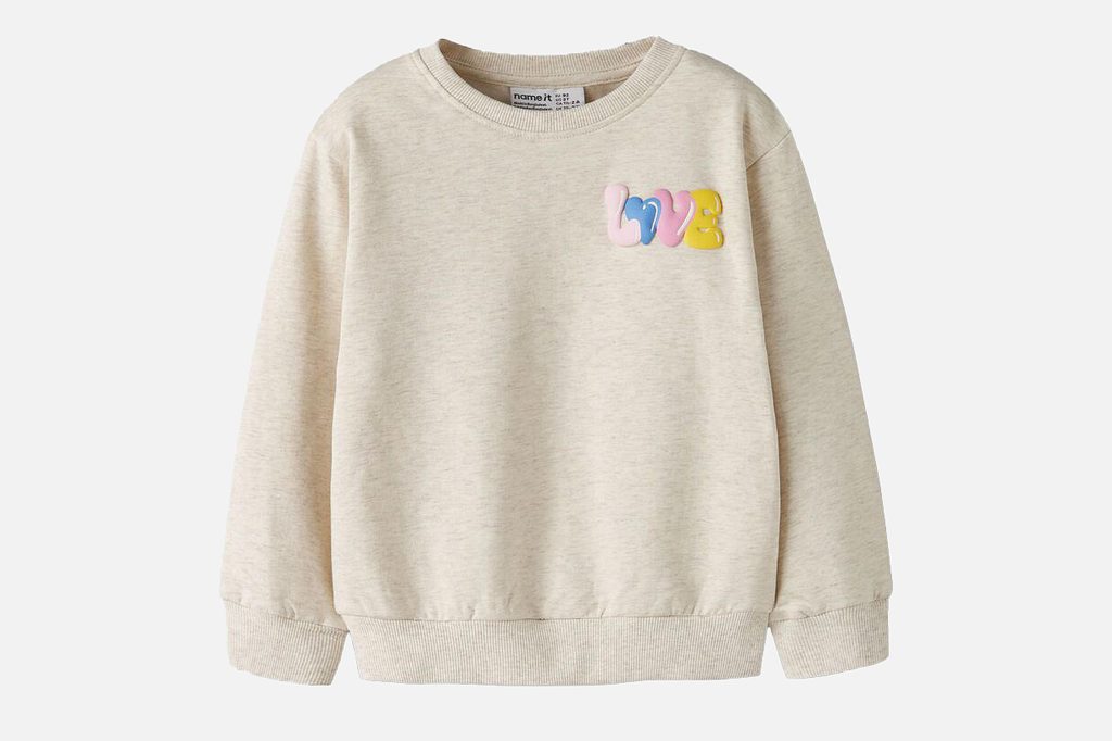 NMFLUKA LS NREG SWEAT BRU PEYOTE MELANGE