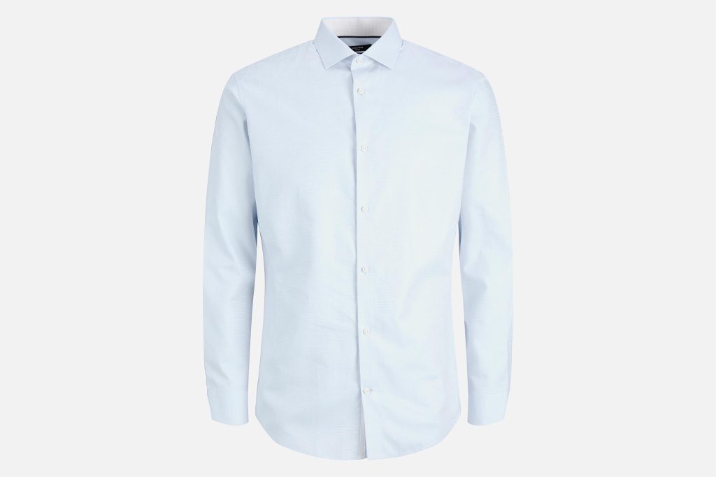 JPRBLAPARKER DETAIL LS SHIRT CASHMERE BLUE