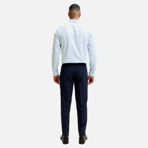 JPRBLAPARKER DETAIL LS SHIRT CASHMERE BLUE – Image 4