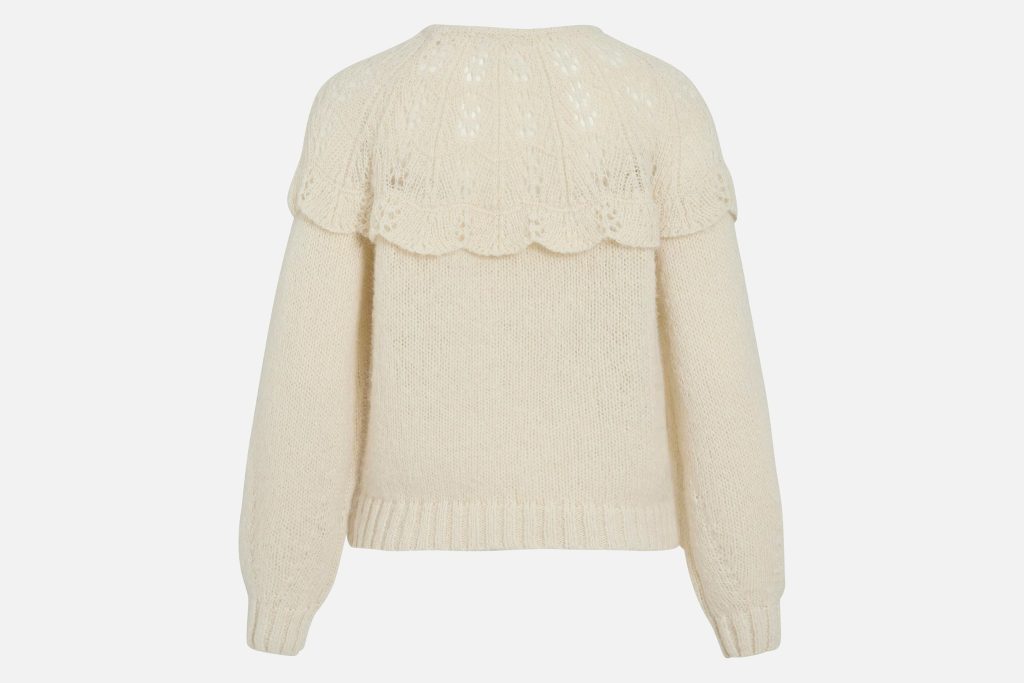 VIMOYANO ONECK LS KNIT BIRCH