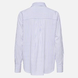 ONLBERIT HEART LS SHIRT CLOUD DANCER BLUE STRIPES - Image 2