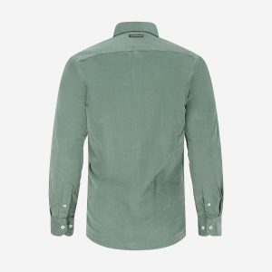 SHIRT CORDUROY FOREST GREEN – Image 2