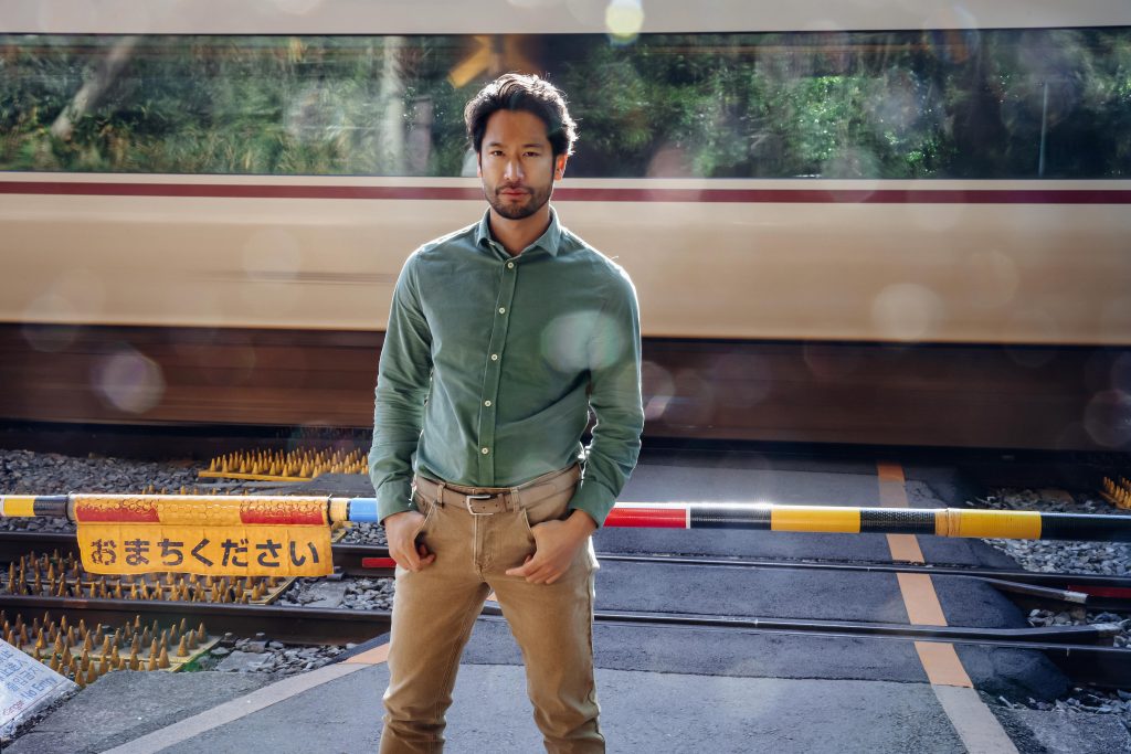 SHIRT CORDUROY FOREST GREEN