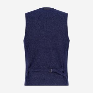 WAISTCOAT PIQUE NAVY – Image 2
