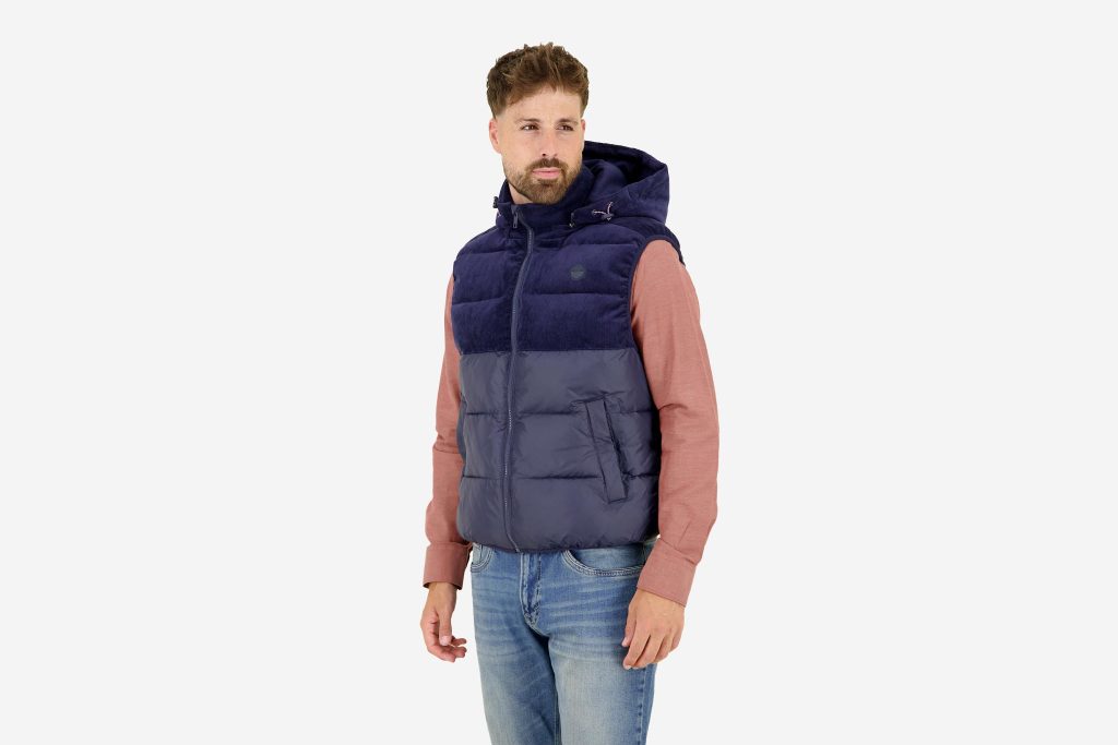 BODYWARMER RIB NAVY