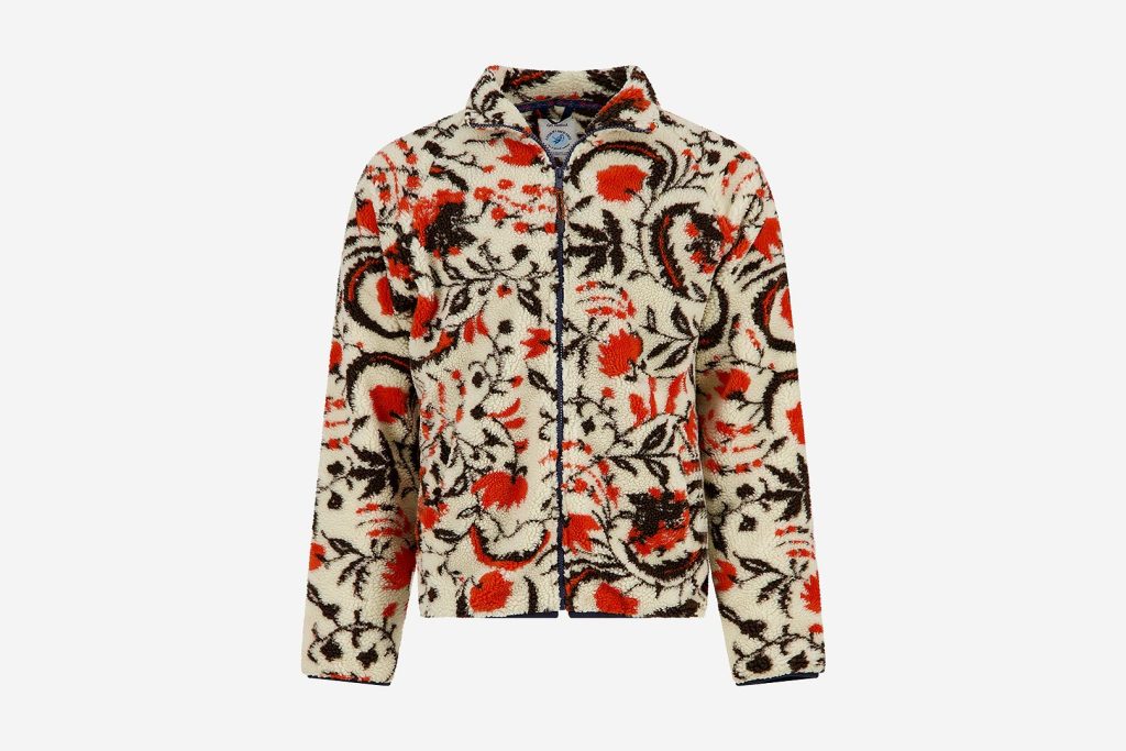 FLEECE JACKET BLOSSOM OFF WHITE