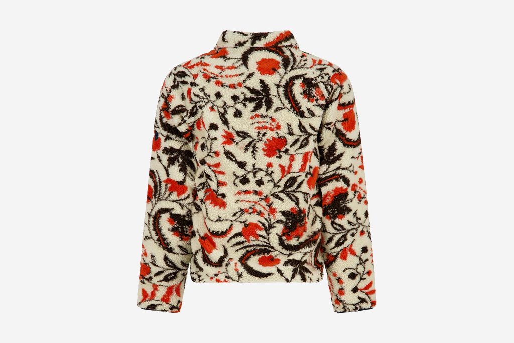 FLEECE JACKET BLOSSOM OFF WHITE
