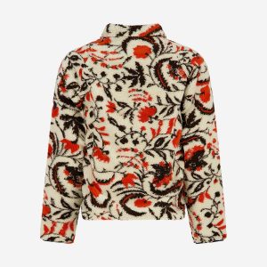 FLEECE JACKET BLOSSOM OFF WHITE - Image 2