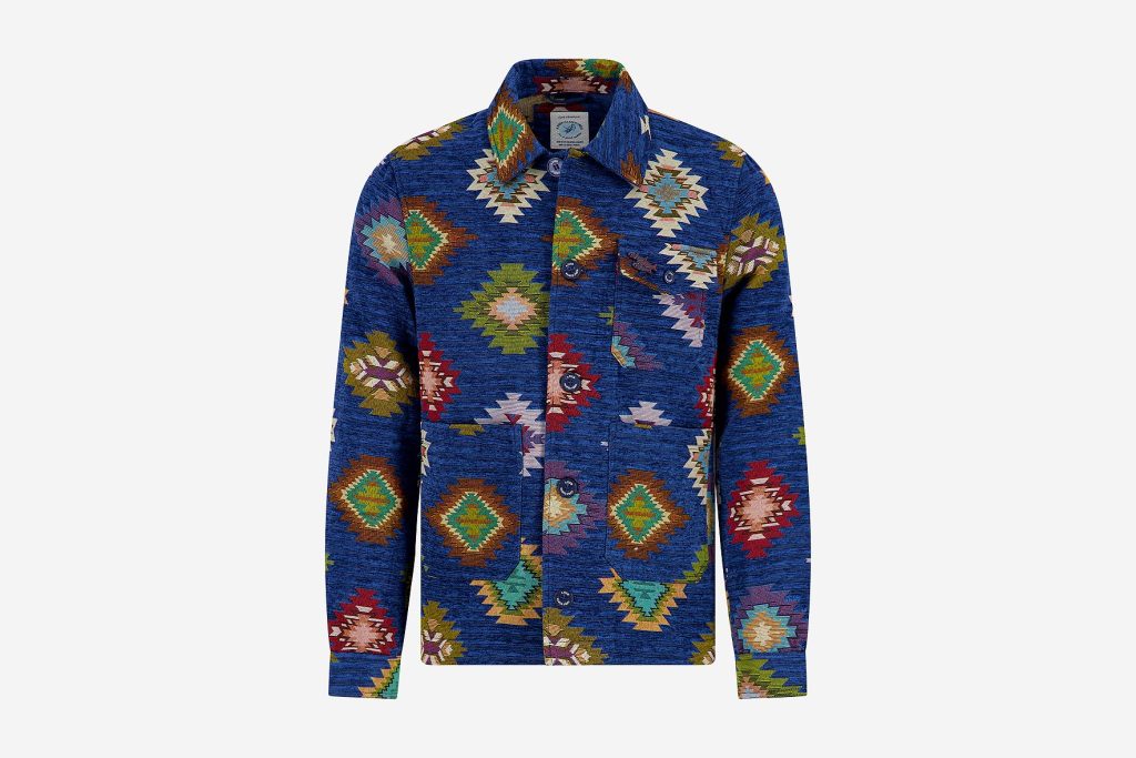 FANCY JACKET GRAPHIC NAVY
