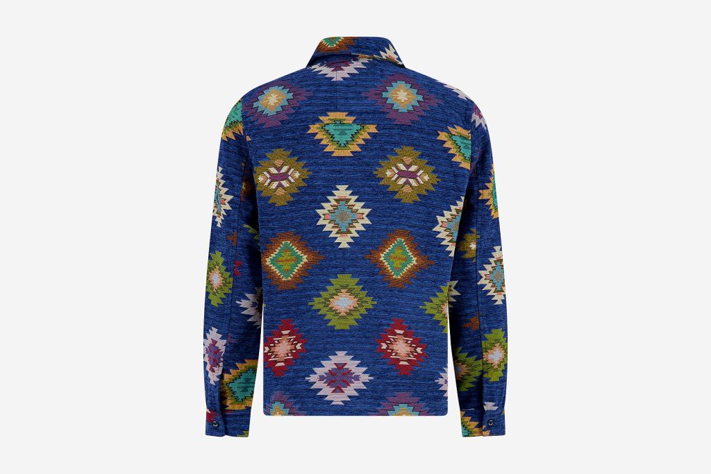 FANCY JACKET GRAPHIC NAVY