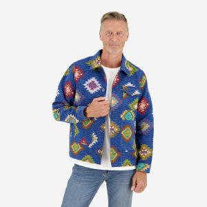 FANCY JACKET GRAPHIC NAVY - Image 4
