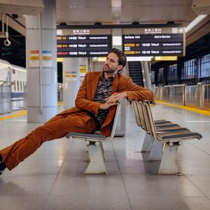 TROUSER RIB COGNAC – Image 5
