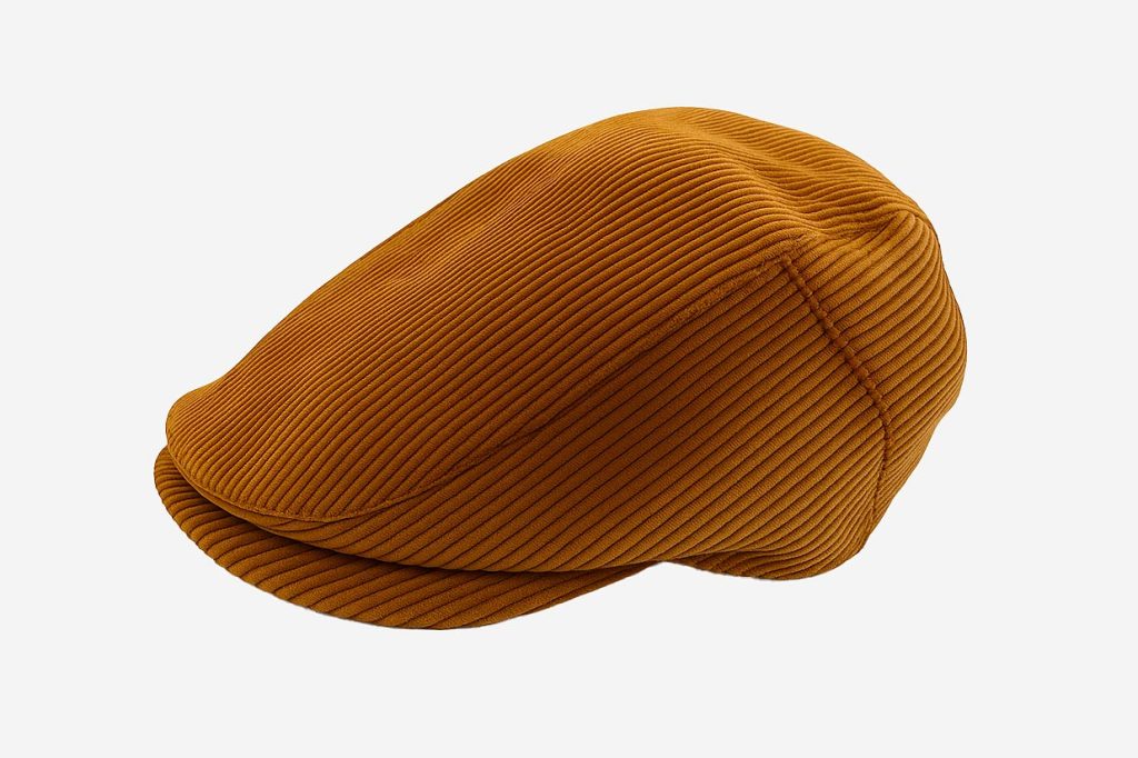 FLATCAP RIB COGNAC