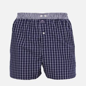 MC ALSON CLASSIC CHECKS NAVY – Image 1