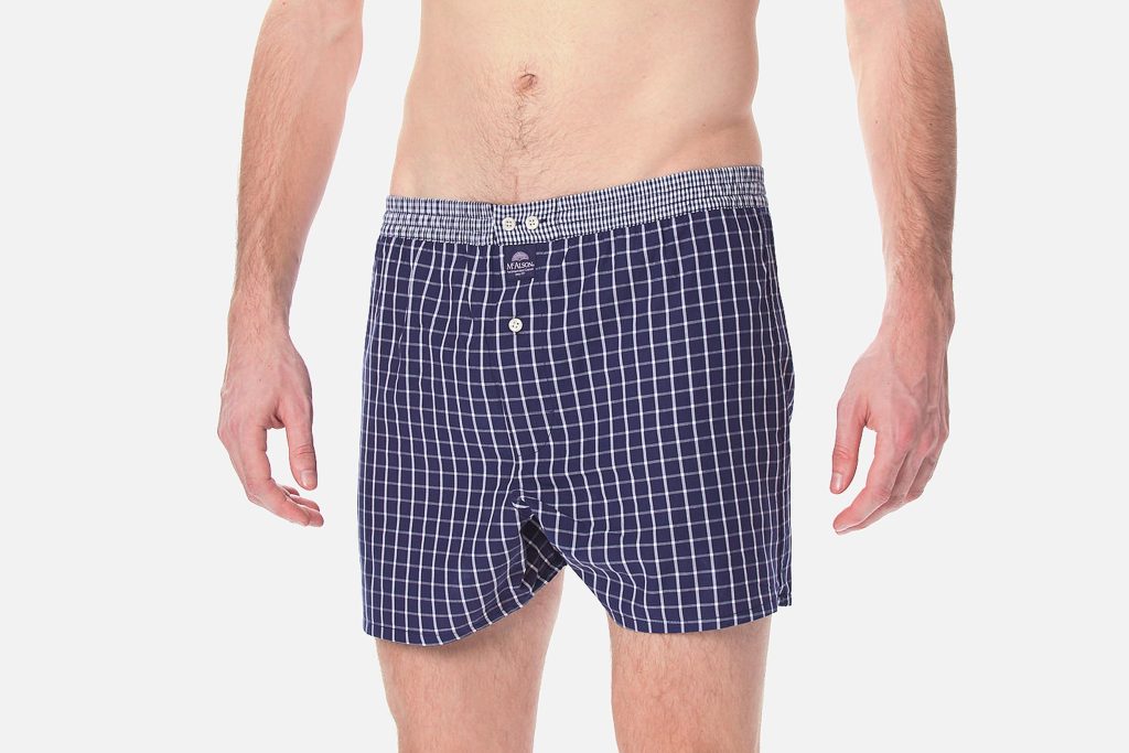 MC ALSON CLASSIC CHECKS NAVY