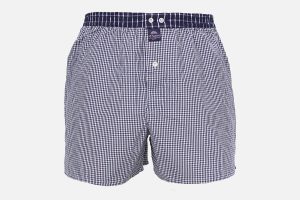 MC ALSON GINGHAM NAVY BLUE