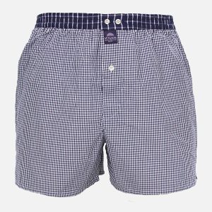 MC ALSON GINGHAM NAVY BLUE – Image 1