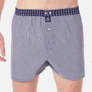 MC ALSON GINGHAM NAVY BLUE – Image 2