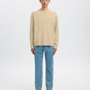 SLHTELLER FN CREW NECK OATMEAL – Image 3