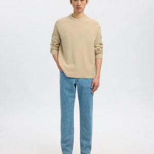 SLHTELLER FN CREW NECK OATMEAL – Image 4