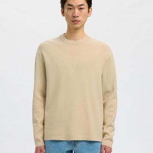 SLHTELLER FN CREW NECK OATMEAL – Image 5