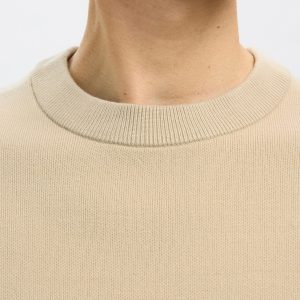 SLHTELLER FN CREW NECK OATMEAL – Image 6