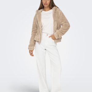 ONLNEWANNA CONTACT SHERPA JKT HUMUS – Image 3