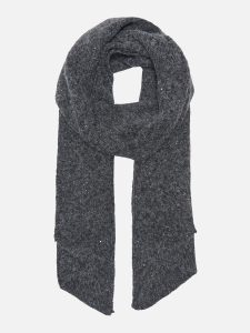 ONLSOLA GLITTER KNIT SCARF MAGNET SILVER GLITTER
