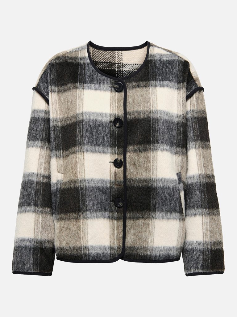 JDYSALOME LS BRUSHED JACKET CLOUD DANCER BLACK