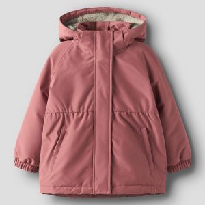 NMFLASNOW05 JKT SOLID WHITERED ROSE - Image 4