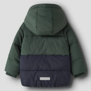 NMMMELBOURNE PUFFER JACKET BLOCK NAVY - Image 2