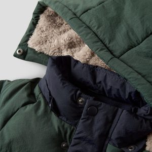 NMMMELBOURNE PUFFER JACKET BLOCK NAVY - Image 3