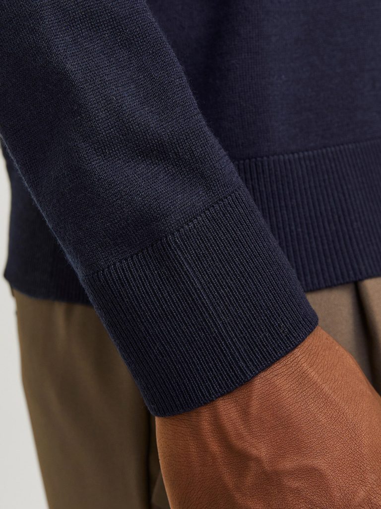 JPRBLAMILANO STITCH KNIT CREW NECK NIGHT SKY