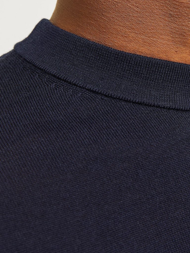 JPRBLAMILANO STITCH KNIT CREW NECK NIGHT SKY