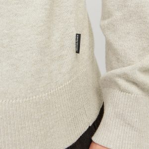 JJEEMIL KNIT ROLL NECK OATMEAL MELANGE - Image 7